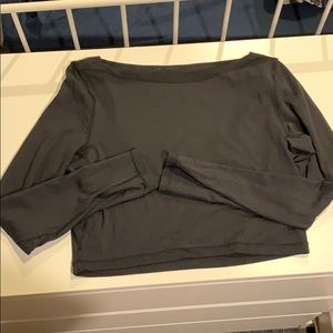 Lululemon Black crop top